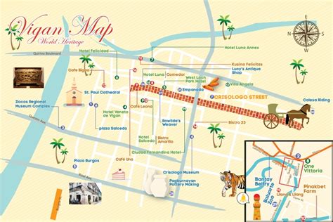 map of vigan city|Vigan Ilocos Sur Travel Guide: What to Do + Hotels .